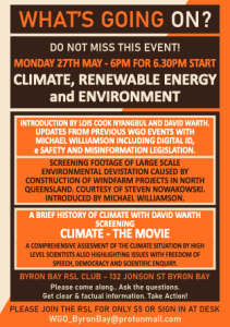 May 2024 climate renewable energy environment